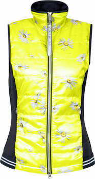 Gilet Sportalm Daphin Print Womens Vest Yellow 34 - 1