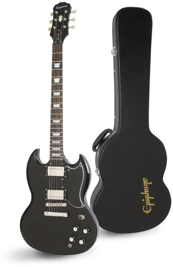 Elektrische gitaar Epiphone G400PRO-EB SET Eben