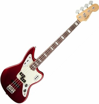 4-string Bassguitar Fender American Standard Jaguar Bass Mystic Red - 1