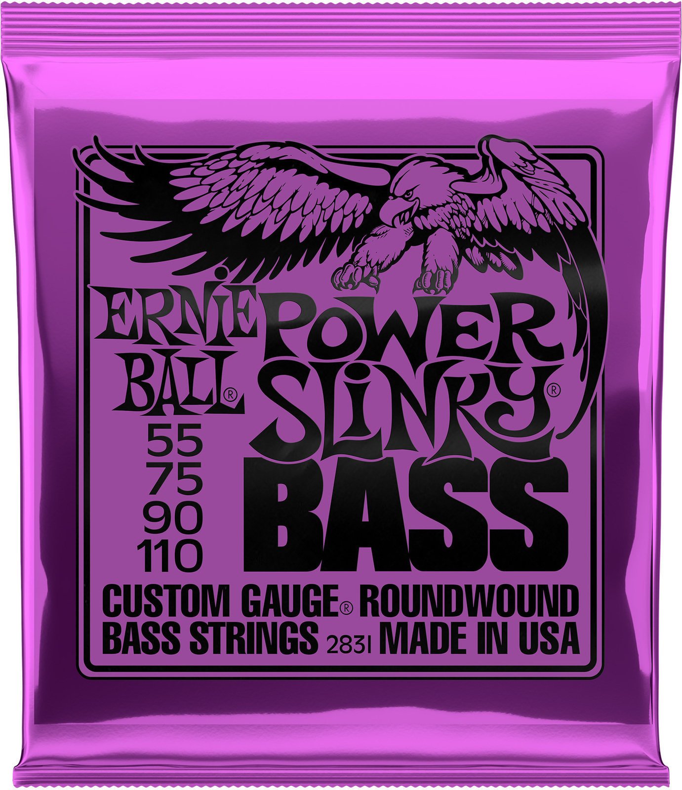 Cordes de basses Ernie Ball 2831 Power Slinky
