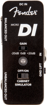 Pedal de efectos Fender Micro DI - 1
