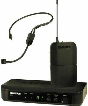 Безжични слушалки с микрофон Shure BLX14E/P31 K3E: 606-630 MHz - 1