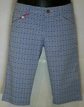 Kratke hlače Alberto Mona-K Waterrepellent Womens Shorts Blue/White 34 - 1
