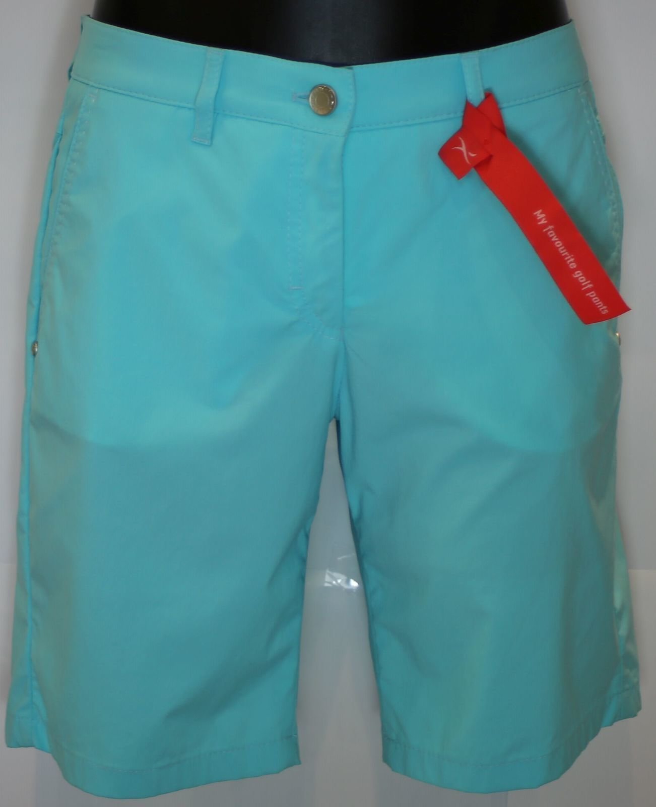Pantalones cortos Brax Carina Z Womens Shorts Blue Radiance 38
