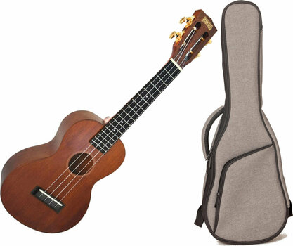 Koncertné ukulele Mahalo MJ2 Transparent Brown SET Koncertné ukulele Transparent Brown - 1