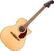 Dreadnought Ηλεκτροακουστική Κιθάρα Fender California Deluxe Newporter CE WN Natural Dreadnought Ηλεκτροακουστική Κιθάρα