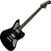 Elektrická kytara Fender Player Fusion Jaguar Baritone EB Black Elektrická kytara