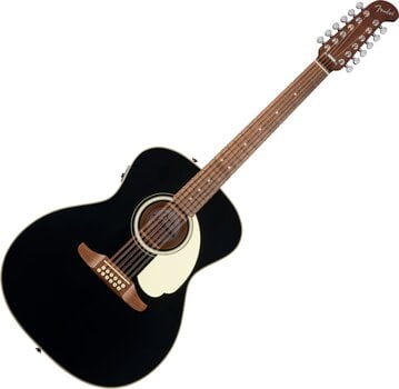 12-strunná elektroakustická kytara Fender California Deluxe Villager E WN 12-strunná elektroakustická kytara - 1