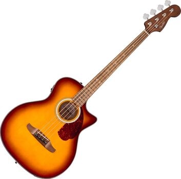 Akustiskā basģitāra Fender California Deluxe Kingman Bass CE WN Honey Sunburst Akustiskā basģitāra - 1