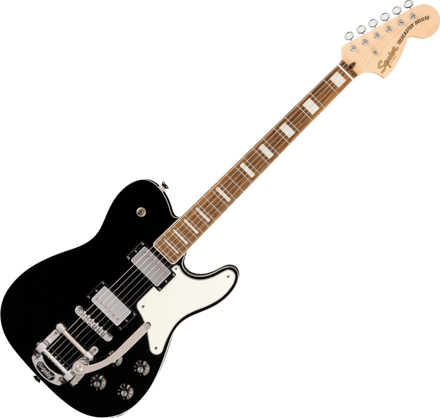 Elektrická kytara Fender Squier Paranormal Troublemaker Telecaster Deluxe Bigsby LRL Elektrická kytara