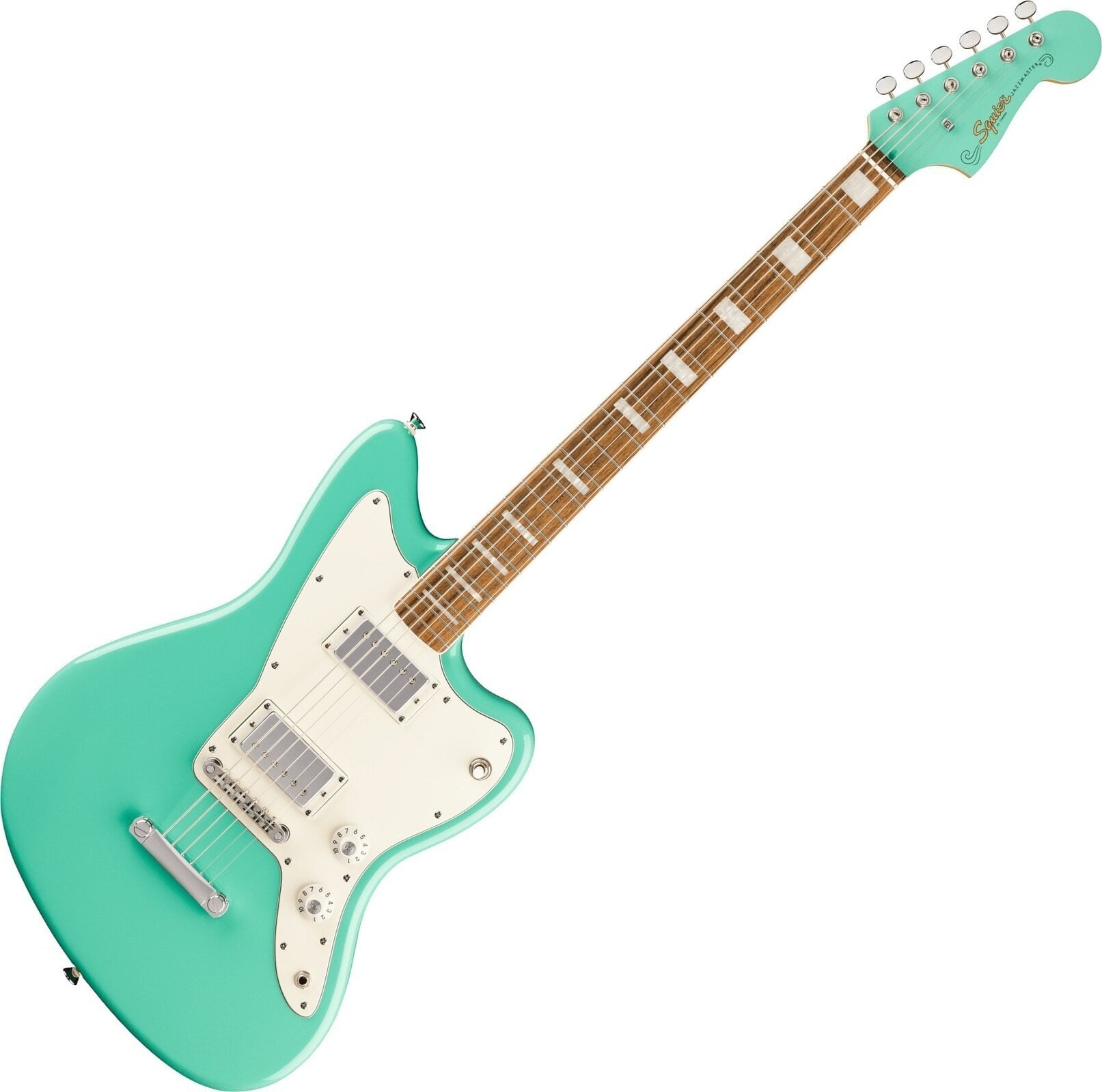 Elektrische gitaar Fender Squier Paranormal Baritone Jazzmaster HH LRL Elektrische gitaar