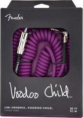 Nástrojový kábel Fender Hendrix Voodoo Child 9 m Rovný - Zalomený Nástrojový kábel