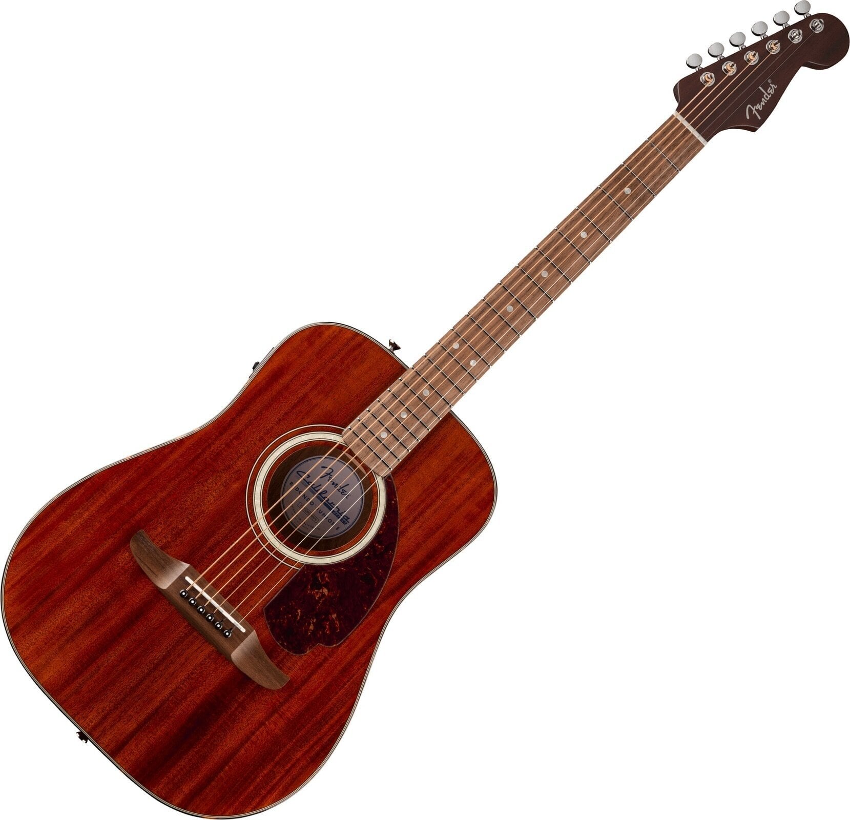 Elektroakustická kytara Dreadnought Fender California Deluxe Redondo Jr. E WN Elektroakustická kytara Dreadnought
