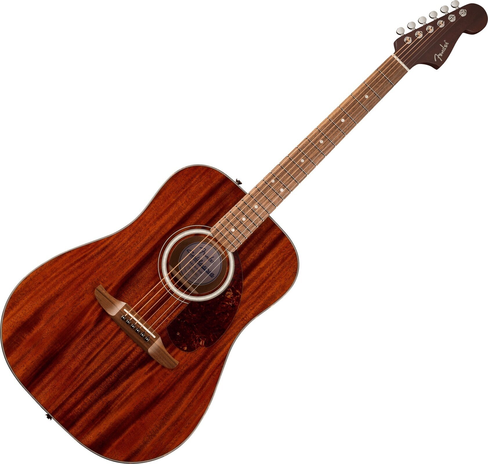 Akustická gitara Fender California Deluxe Redondo WN Natural Mahogany Akustická gitara