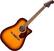 Elektroakustická kytara Dreadnought Fender California Deluxe Redondo CE WN Honey Sunburst Elektroakustická kytara Dreadnought