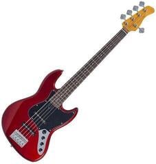 Baixo de 5 cordas Sire Marcus Miller V3 5 New Gen Candy Apple Red Baixo de 5 cordas