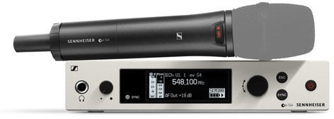 Microfon de mână fără fir Sennheiser ew 300 G4-BASE SKM-S AW+: 470-558 MHz