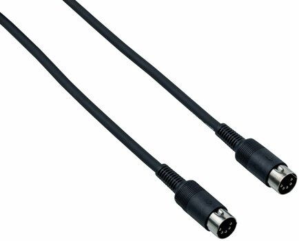 MIDI Cable Bespeco CM50P Black 50 cm - 1