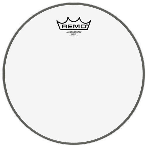 Parche de tambor Remo BA-0310-00 Ambassador Clear 10" Parche de tambor
