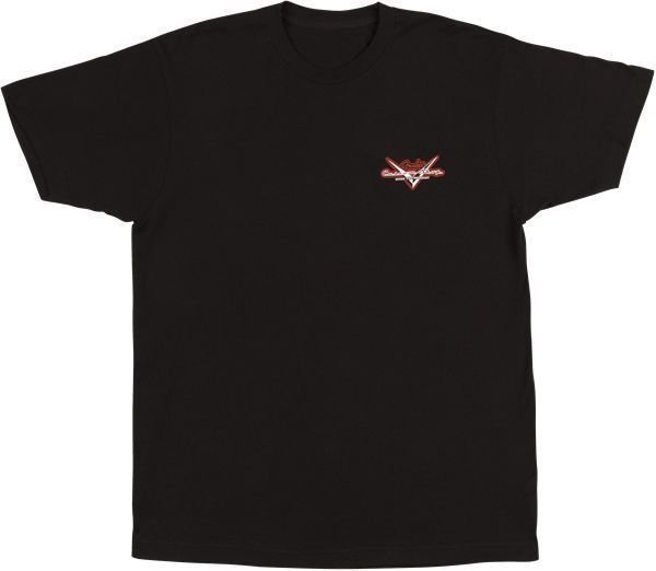 Skjorta Fender Custom Shop Globe T-Shirt Black S