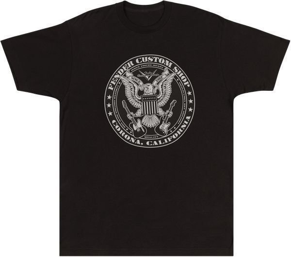 T-shirt Fender Custom Shop Eagle T-Shirt Black S