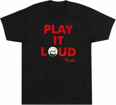 Camiseta de manga corta Fender Camiseta de manga corta Play It Loud Unisex Negro XL - 1