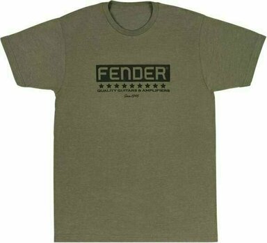 Tričko Fender Tričko Bassbreaker Logo Vojenská zelená L - 1
