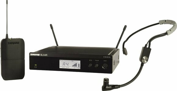 Système sans fil avec micro serre-tête Shure BLX14RE/SM35 H8E: 518-542 MHz - 1