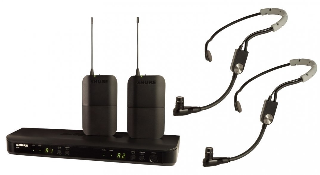 Wireless set Shure BLX188E/SM35 Wireless set K3E: 606-630 MHz