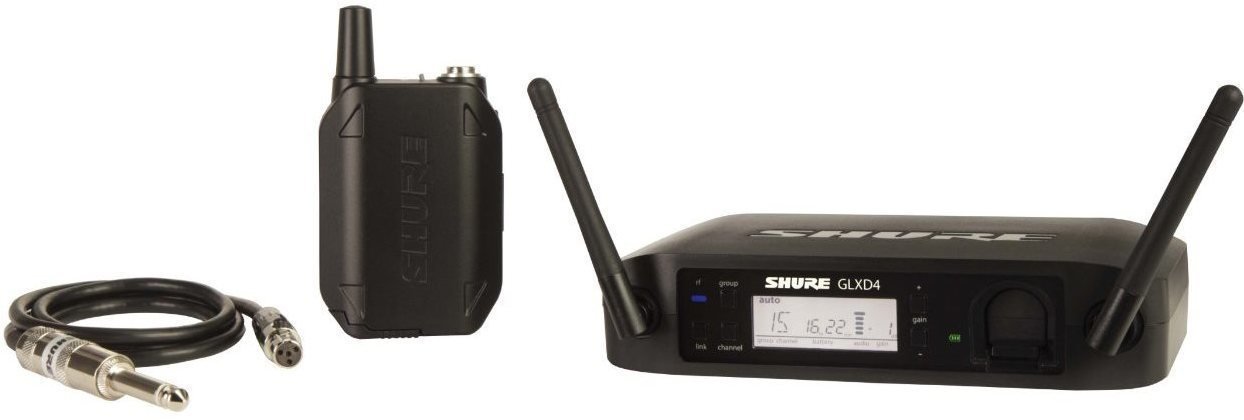 Wireless System for Guitar / Bass Shure GLXD14E Z2: 2404-2478 MHz