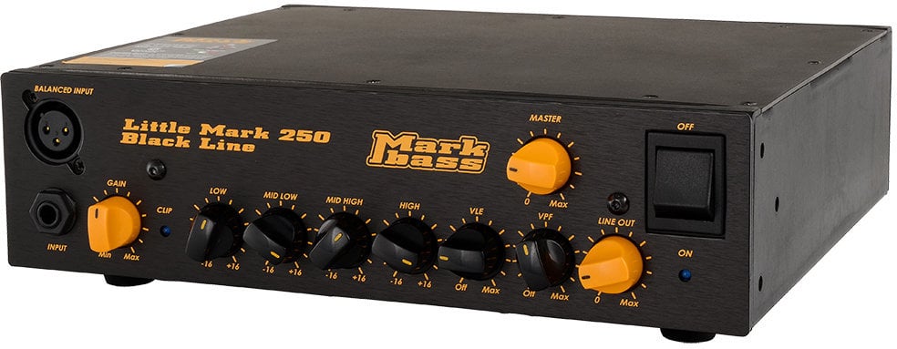 Tranzistorový basový zesilovač Markbass Little Mark 250 Black