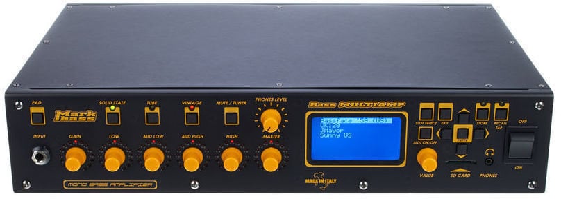 Amplificator de bas pe tranzistori Markbass Bass Multiamp Mono
