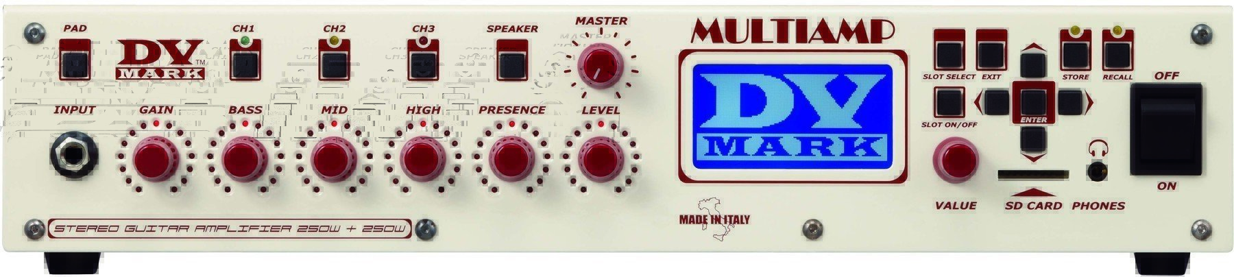 Amplificador de modelação para guitarra DV Mark Multiamp Red