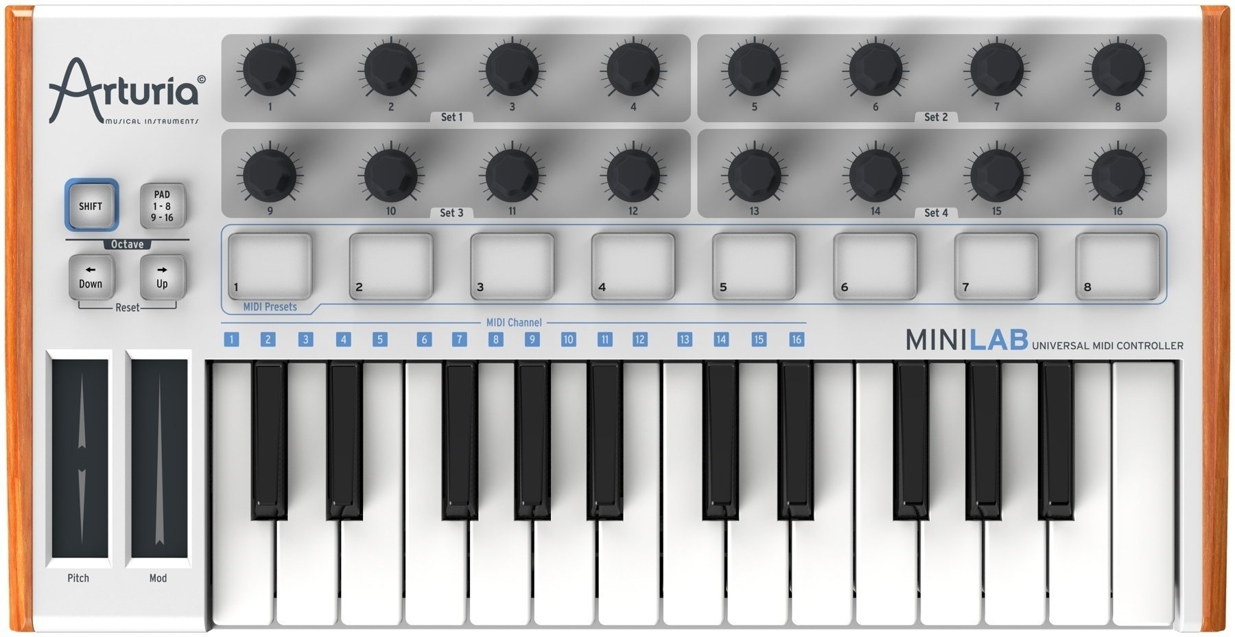 MIDI sintesajzer Arturia MiniLab