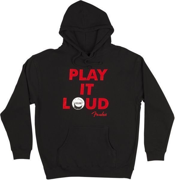 Hoodie Fender Play It Loud Black XL Hoodie