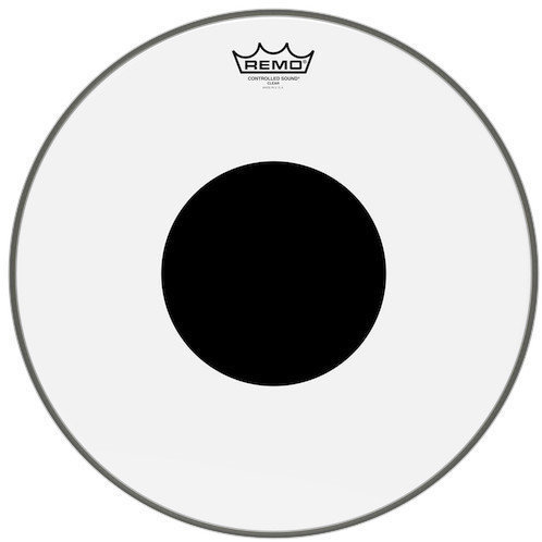 Pele Remo CS-0316-10 Controlled Sound Clear Black Dot 16" Pele