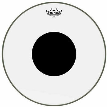 Drumvel Remo CS-0316-10 Controlled Sound Clear Black Dot 16" Drumvel - 1