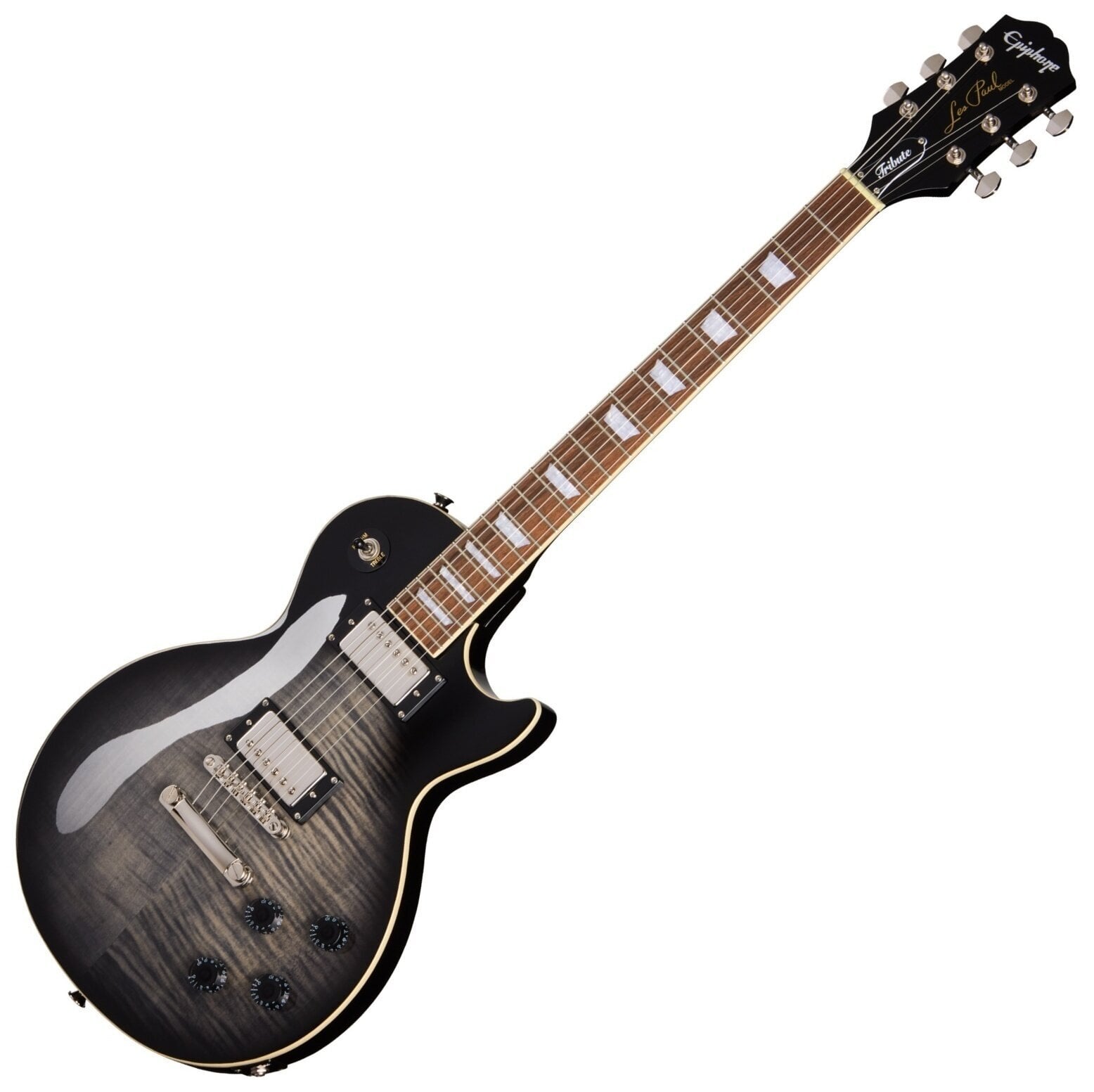 Elektrische gitaar Epiphone Les Paul Tribute Plus Ebony Burst Elektrische gitaar