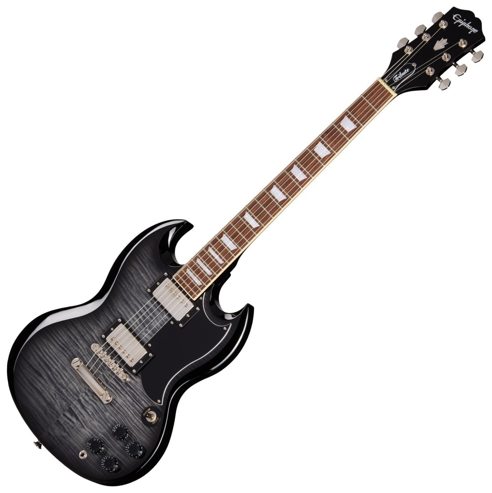 Elektrická gitara Epiphone SG Tribute Plus Ebony Burst Elektrická gitara