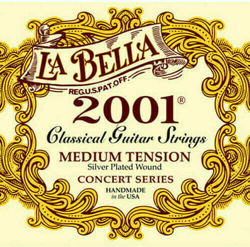 Nylonové struny pre klasickú gitaru LaBella 2001 M - 1