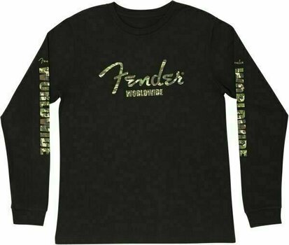 T-shirt Fender Camo Logo Black XL T-shirt - 1