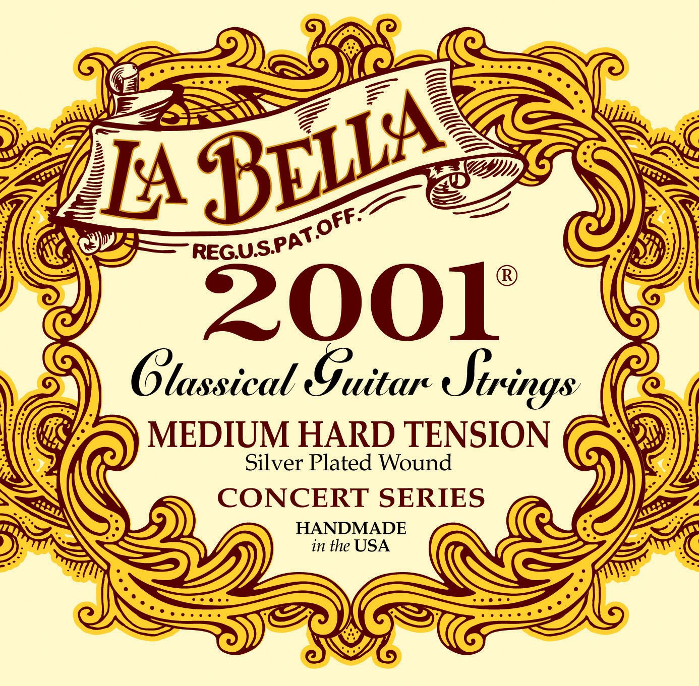 Nylonové struny pre klasickú gitaru LaBella 2001 MH