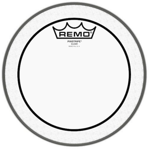 Kожа за барабан Remo PS-0310-00 Pinstripe Clear 10" Kожа за барабан