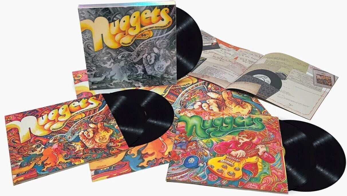 Vinyl Record Various Artists - Nuggets - Original Artyfacts From The First Psychedelic Era (Box Set) (50th Anniversary Edition) (5 LP)
