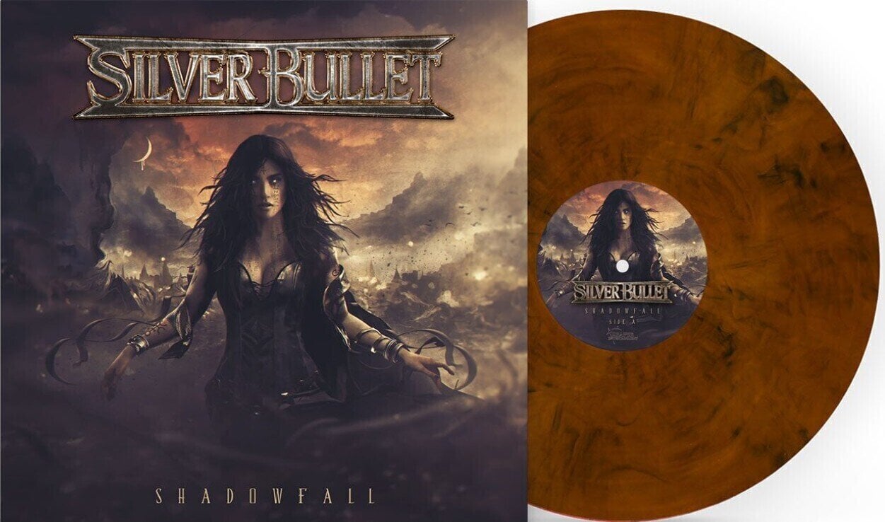 LP ploča Silver Bullet - Shadowfall (Orange/Black Marbled Coloured) (LP)