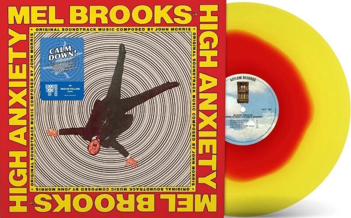 Vinyl Record John Morris - High Anxiety (Red In Yellow Coloured) (LP)