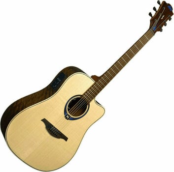 elektroakustisk gitarr LAG Tramontane HyVibe 20 Glans - 1
