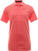 Polo trøje Nike Dry Vapor Heather Mens Polo Habanero Red/Pure Platinum L