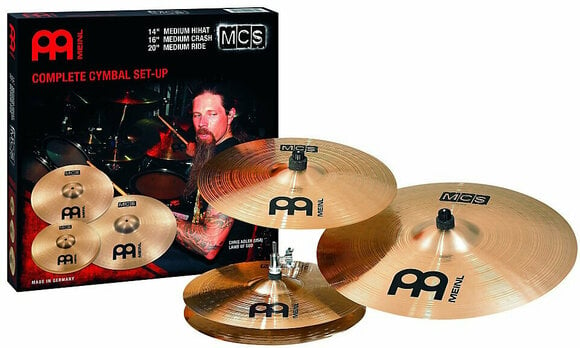Cymbal-sats Meinl MCS Complete Cymbal Set-Up - 1