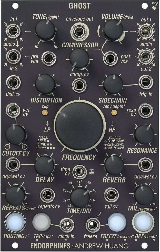 Système modulaire Endorphin.es Ghost Audio Processor Système modulaire